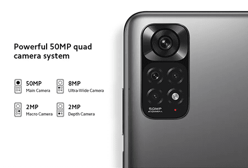 Xiaomi Redmi Note 11: Camera